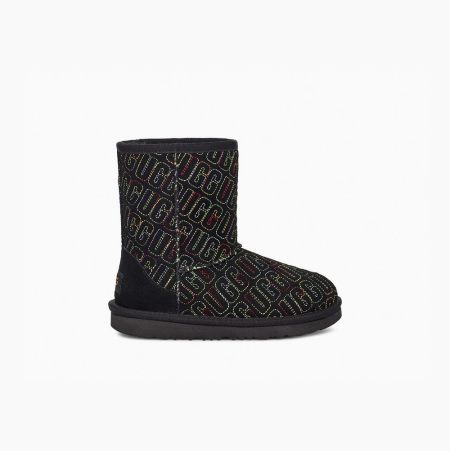 UGG Classic II Graphic Stitch - Boots Barn - Svart (NO-Z917)